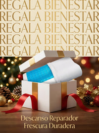 Almohada Cervical Premium con Gel Refrescante (Alivio Inmediato).