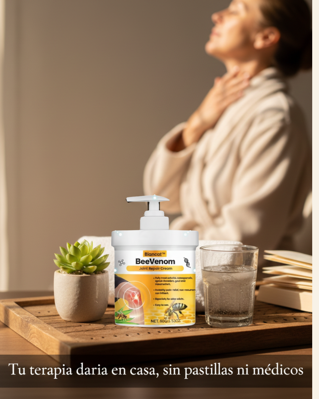 Recupera tu movilidad y olvídate del dolor. Volvé a moverte con libertad, a descansar sin interrupciones y a sentirte independiente